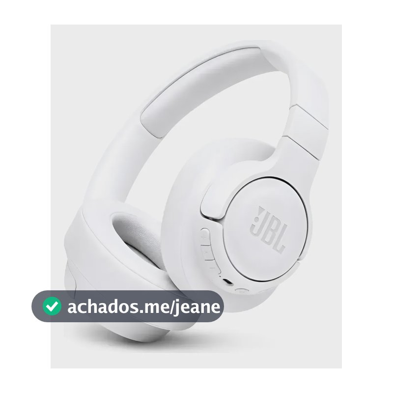 Fone De Ouvido Sem Fio Bluetooth Compativel Jbl 760 Branco
