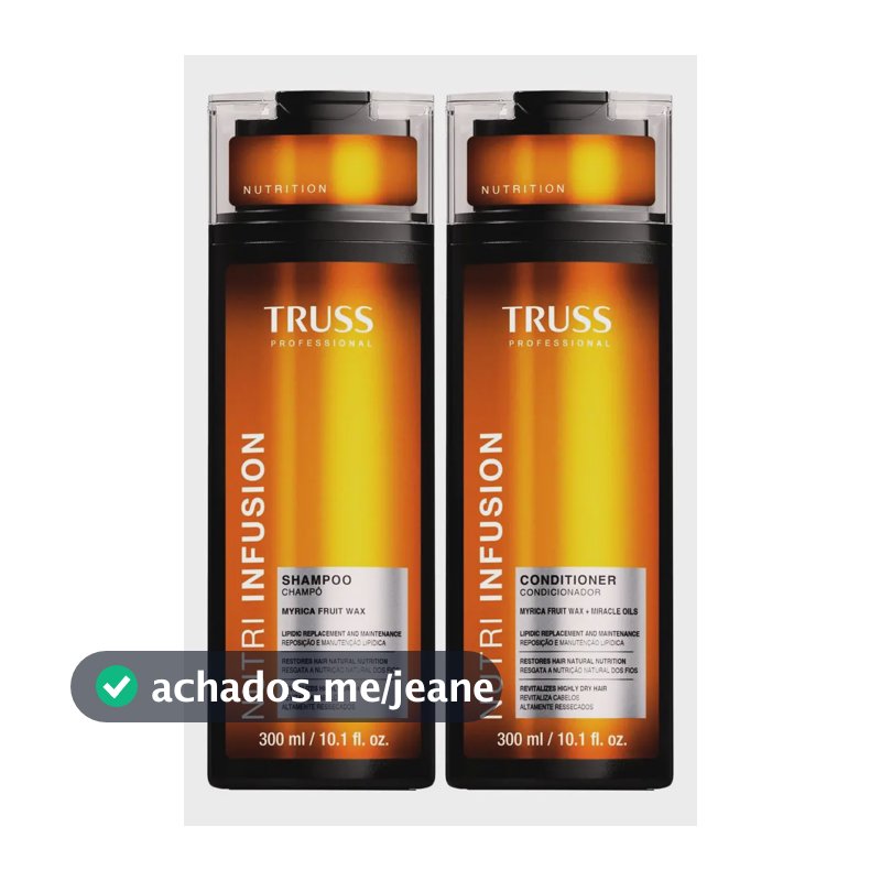 Truss Nutri Infusion Shampoo E Condicionador 2x300ml