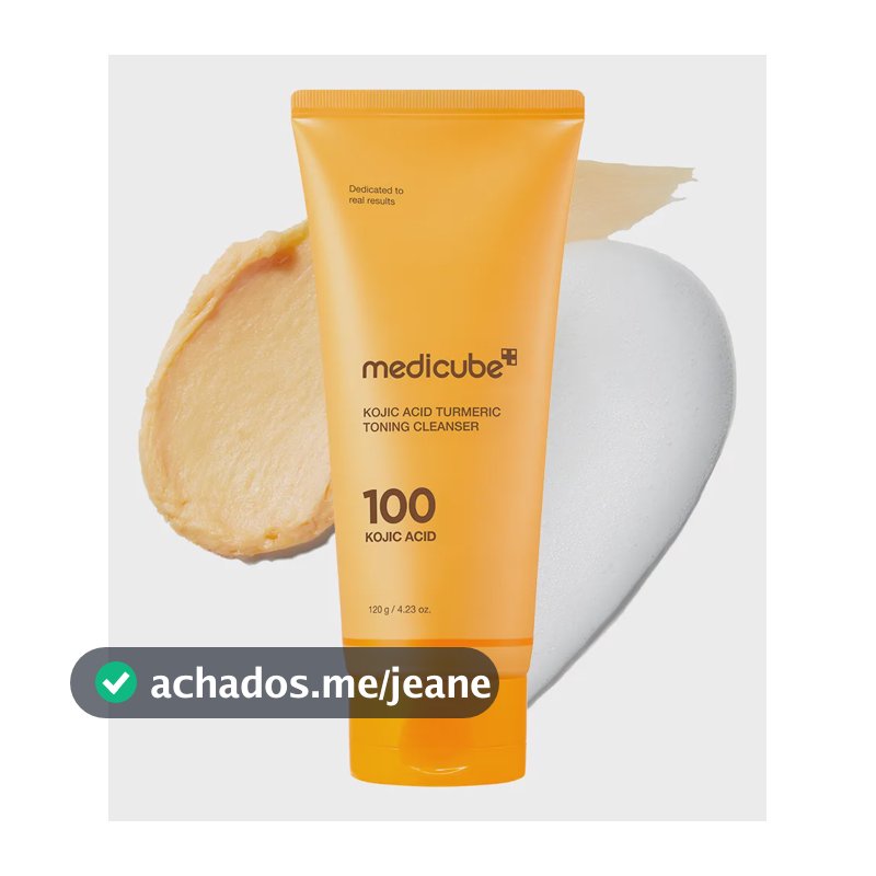 Sabonete Facial Medicube Kojic Acid Turmeric Toning