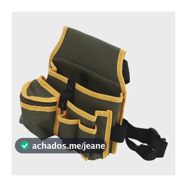 Bolsa De Cinto De Ferramentas De Lona Para Martelo E Organiz