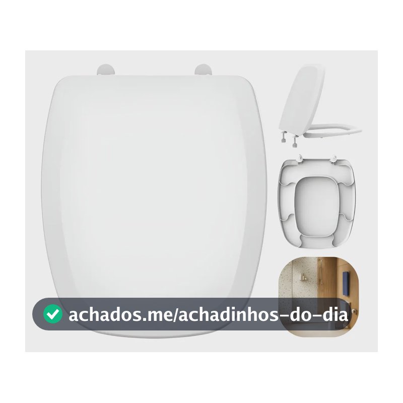 Tampa De Vaso Assento Vip Para Bacia Celite 1.6gpf 6lpf Branco