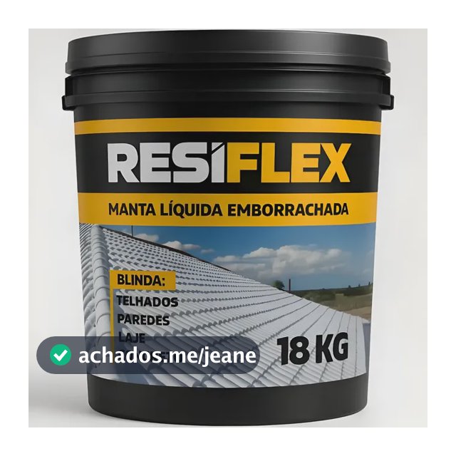 Manta Líquida Resistente Sol E Chuva Resiflex 18kg