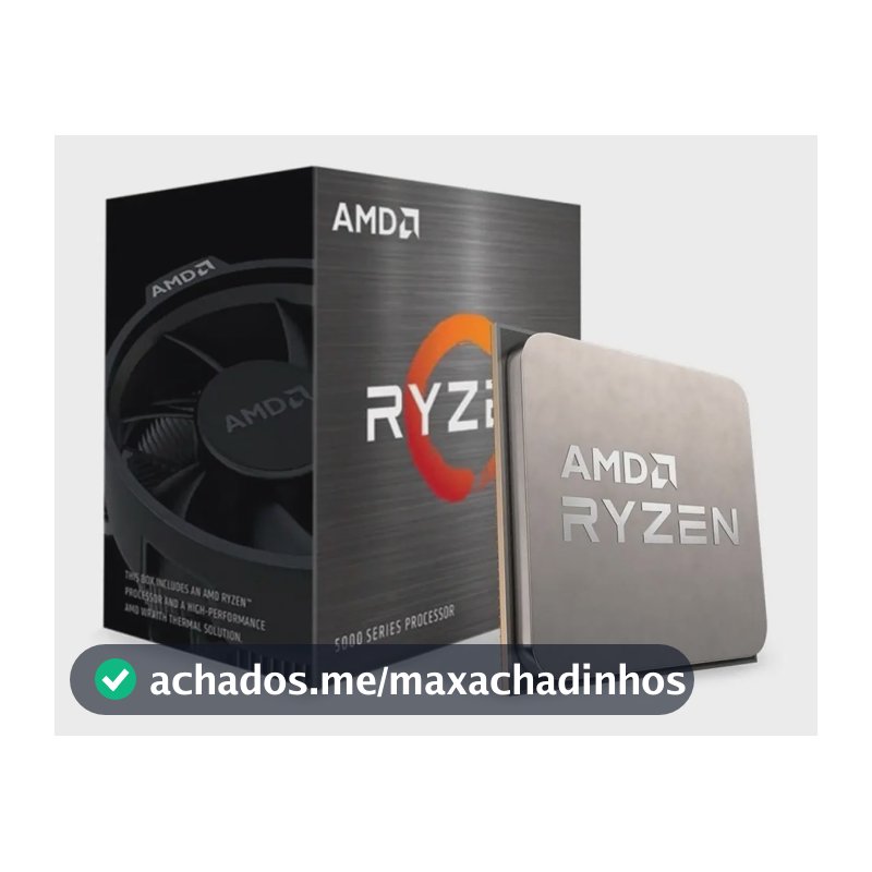 Processador Amd Ryzen 5 5500 3.6ghz 4.2ghz Max Turbo