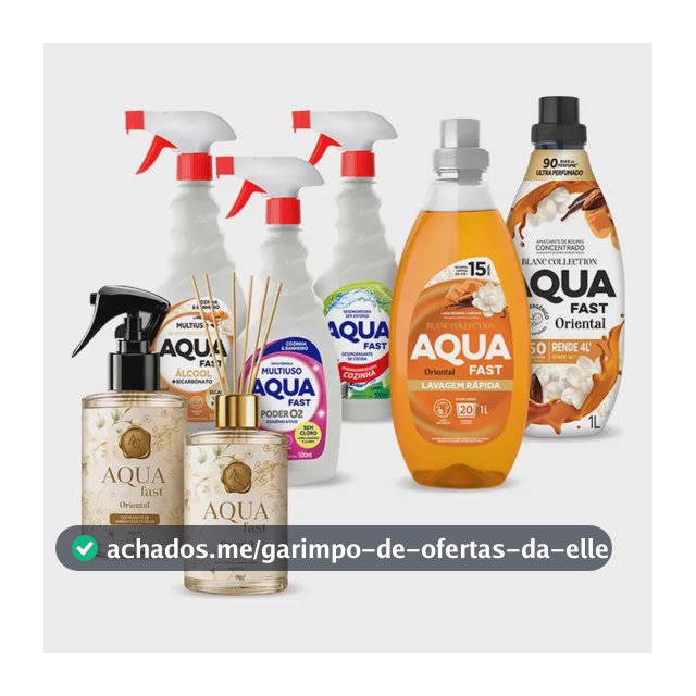 Kit Aquafast Blanc Collection Oriental Premium 7 Em 1
