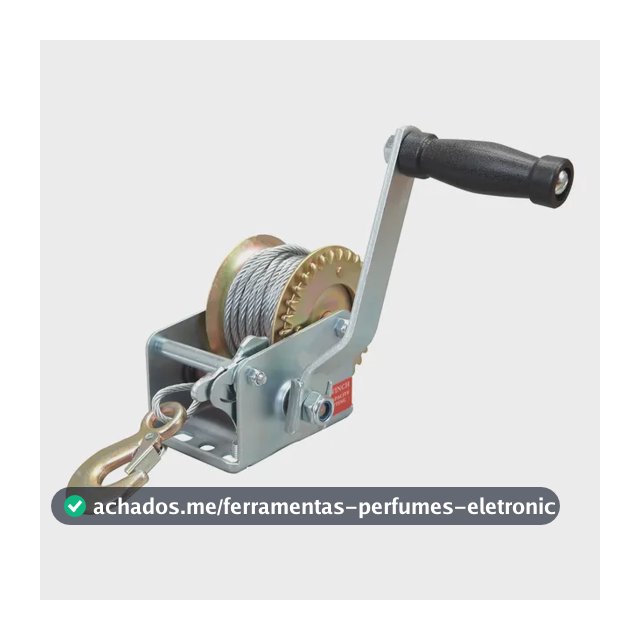 Guincho Manual De Arraste Com Catraca 315 Kg Novo