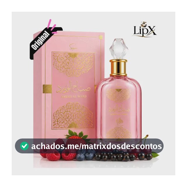 Perfume ÁRABE Sabah Al ward Sugar Original Feminino Eau de parfum