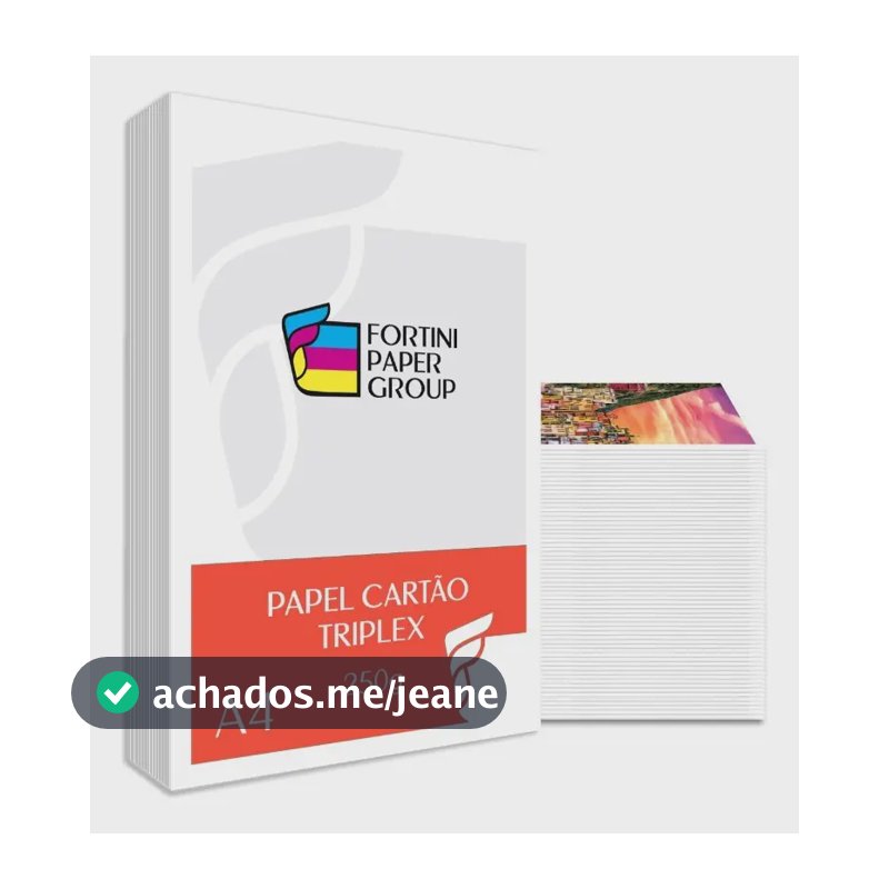 Paper Craft A4 Papel Cartão Triplex C1S