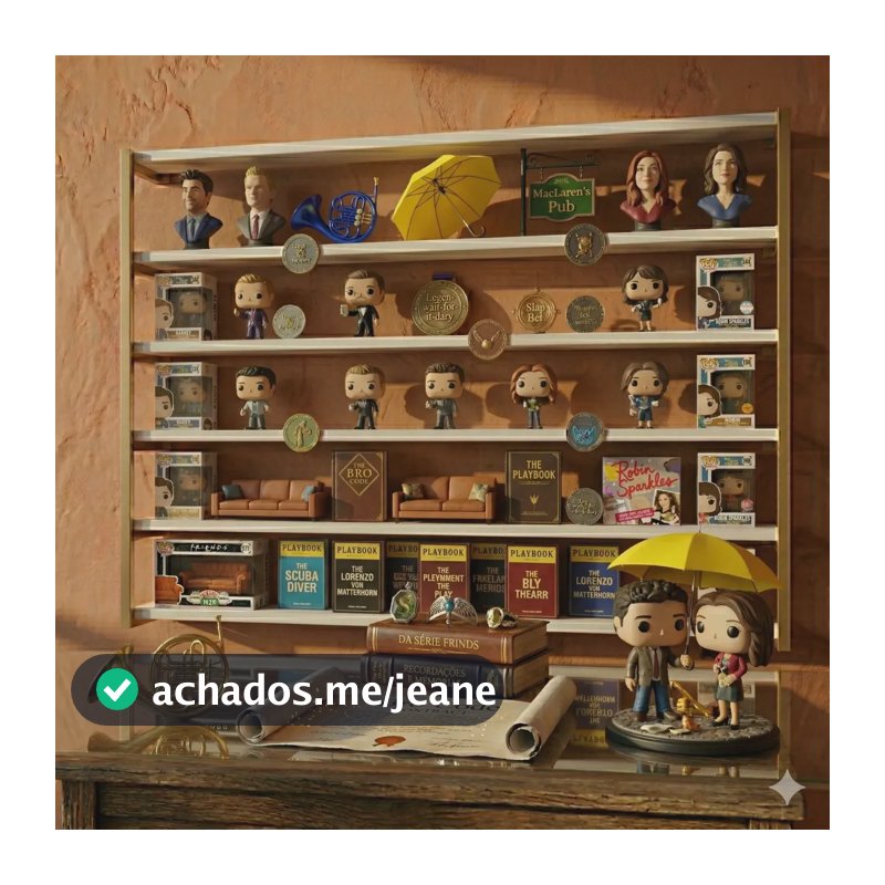 Expositor Para Funko Pop - Estante De Parede Colecionador Dourado-escuro