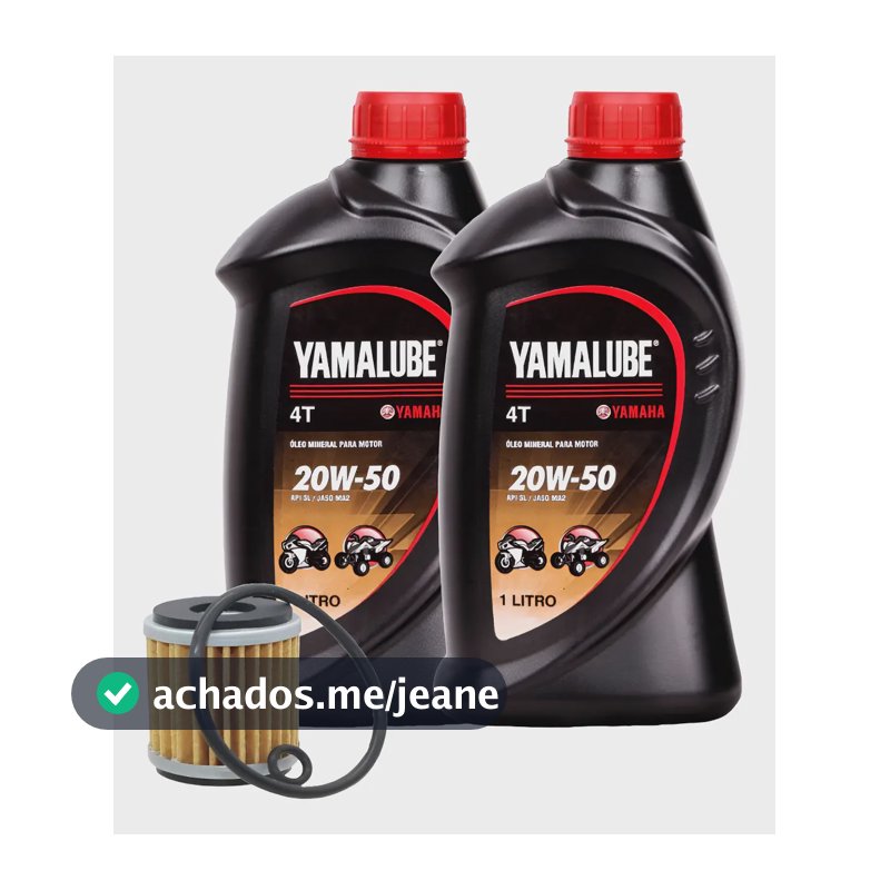 Kit Óleo Fazer/lander Yamalube 20w50 2l + Filtro Fazer 250