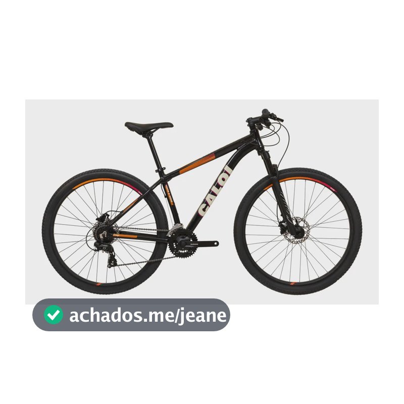Bicicleta Mountain Bike Caloi Comp Linha Comp Aro 29 c/ 24 Velocidades