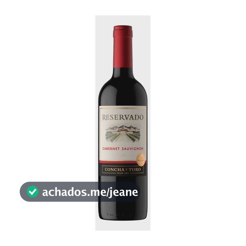 Vinho Chileno Tinto Concha Y Toro Reservado Cabernet Sauvignon 750ml