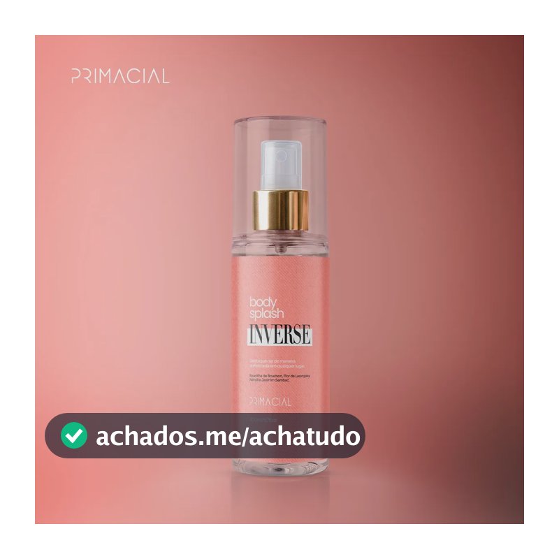 BODY SPLASH FEMININO INVERSE 200ML - PRIMACIAL PERFUME FLORAL
