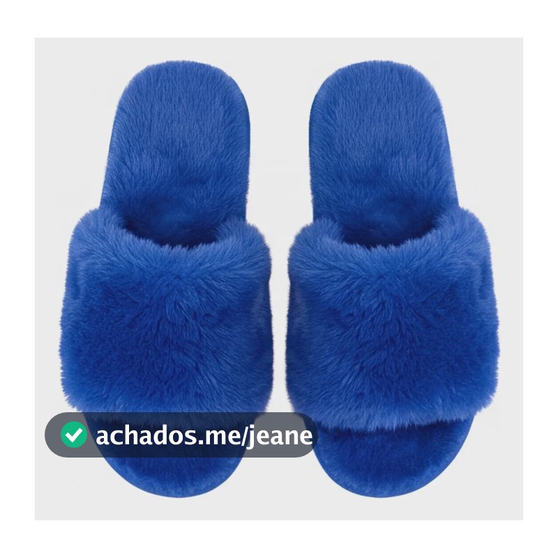 Pantufa Rider Leve Passos Azul 32 Br