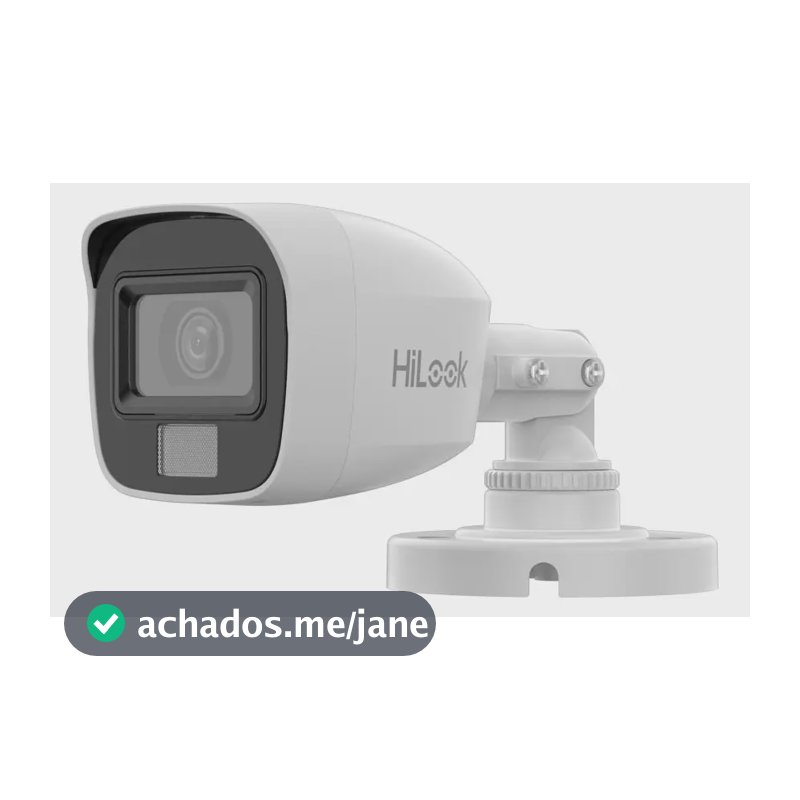 Câmera Bullet Thc-b127-lpc Fixa Luz Dupla 2mp Hikvision
