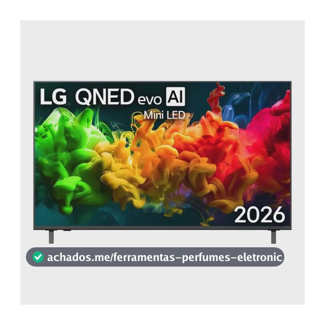Smart Tv LG Qned Evo Mini Led Ai 4k Qned80 55 Polegadas 2026