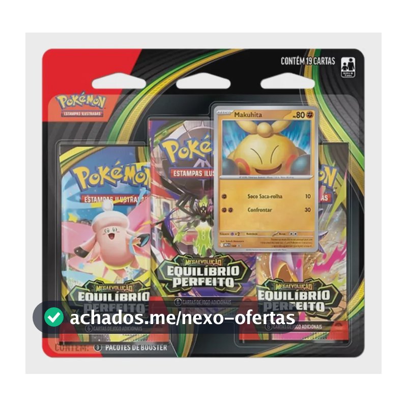 Pokémon Equilíbrio Perfeito Blister Triplo Copag Português Português