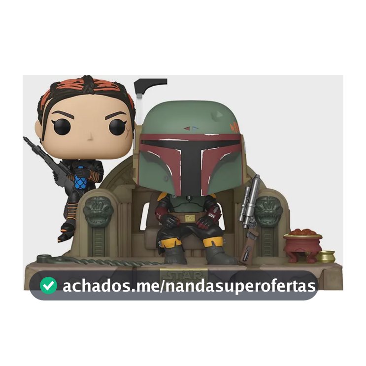 Funko Pop Boba Fett And Fennec On Throne #486 - Mandalorian