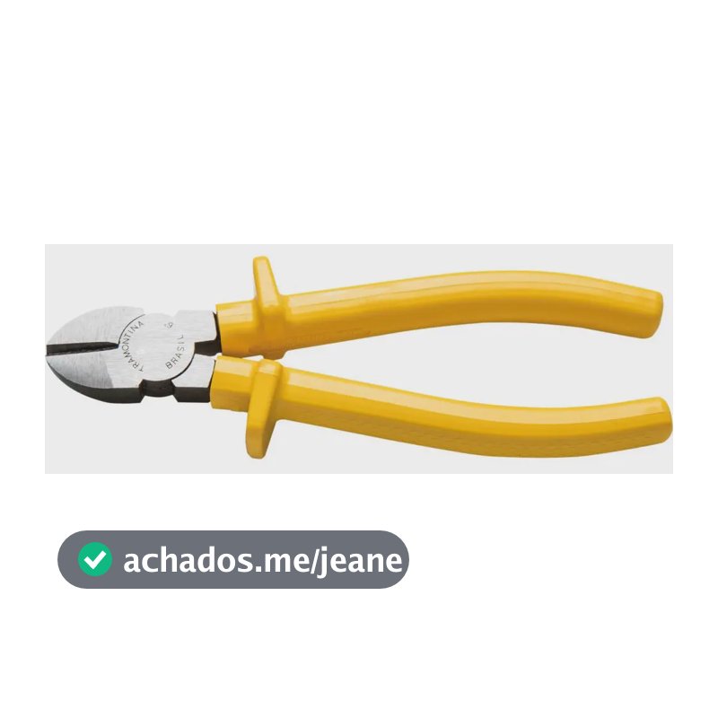 Alicate Tramontina Corte Diagonal 6" 41006/106