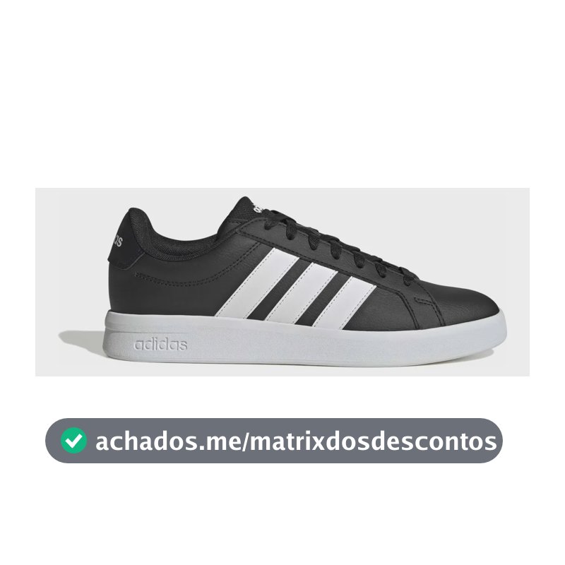 Tênis Masculino Grand Court Base 3.0 adidas
