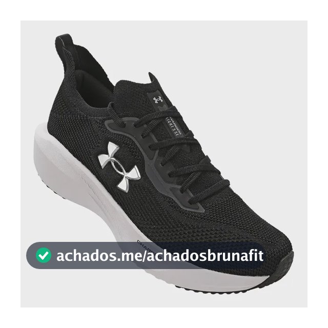 Tênis Esportivo Charged Slight 3 Corrida Macio Under Armour