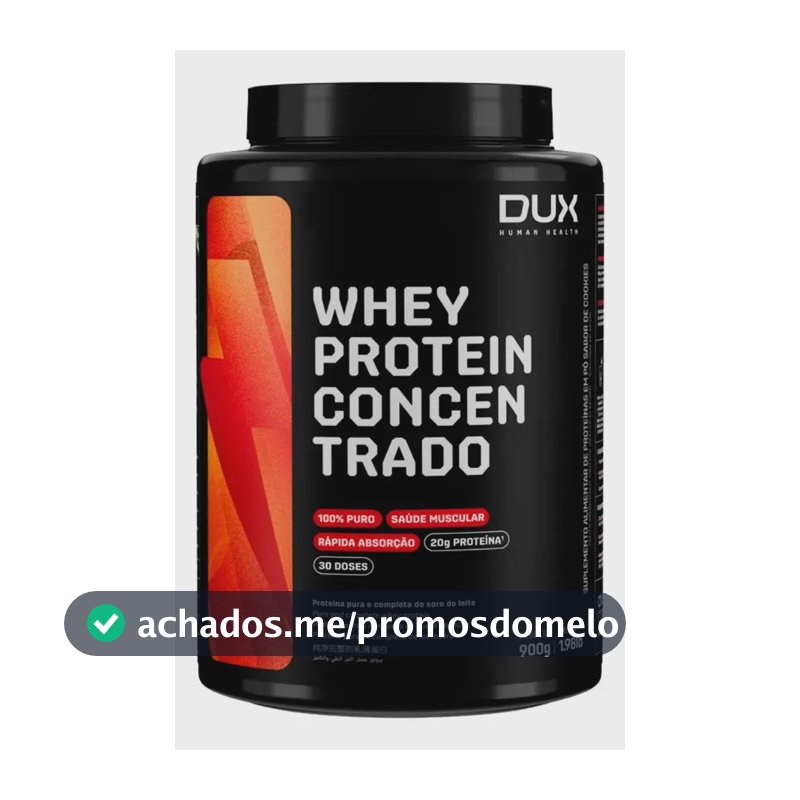 Dux Nutrition Whey Protein Concentrado Coco - 900g
