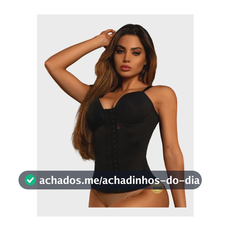 Redutora Bojo Miracle Belt Cor Preto Tamanho M