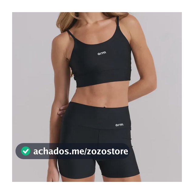 Conjunto Feminino Fitness Compact Top E Short - Arm