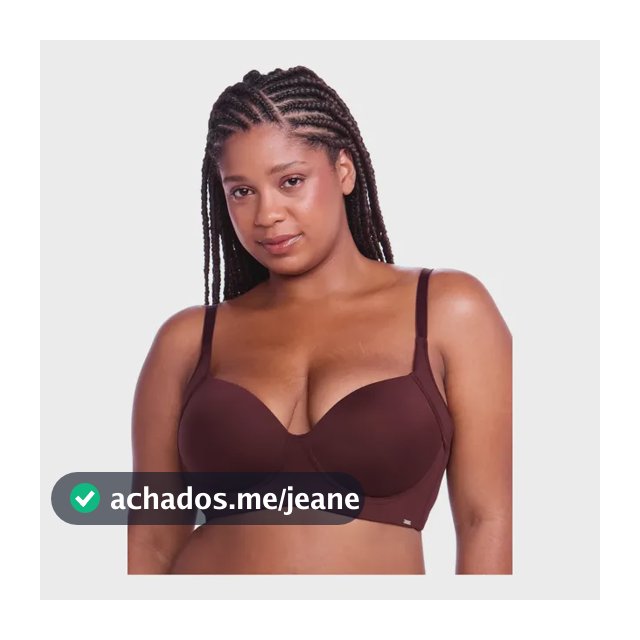 Sutiã Soutien Reforçado Alta Sustentação Plus Size Plié