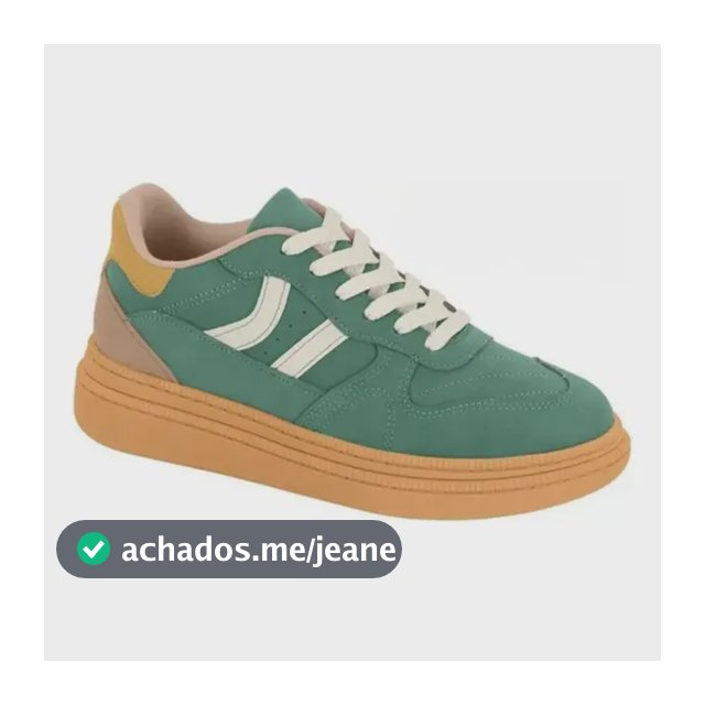 Tênis Feminino Nobuck Casual Conforto Moleca Original
