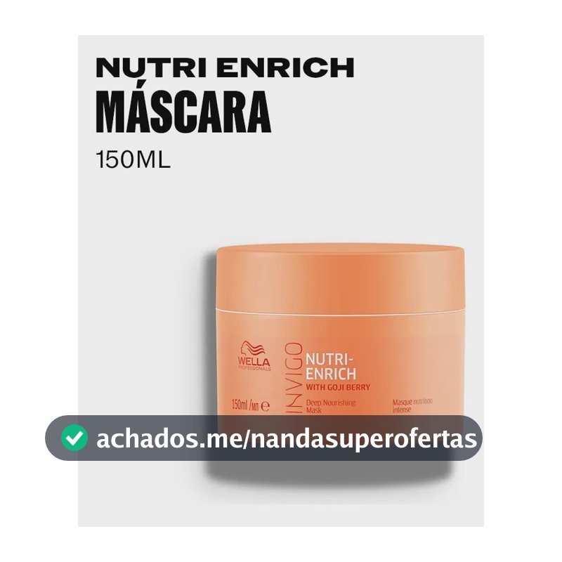 Máscara Wella Invigo Nutri-enrich 150ml