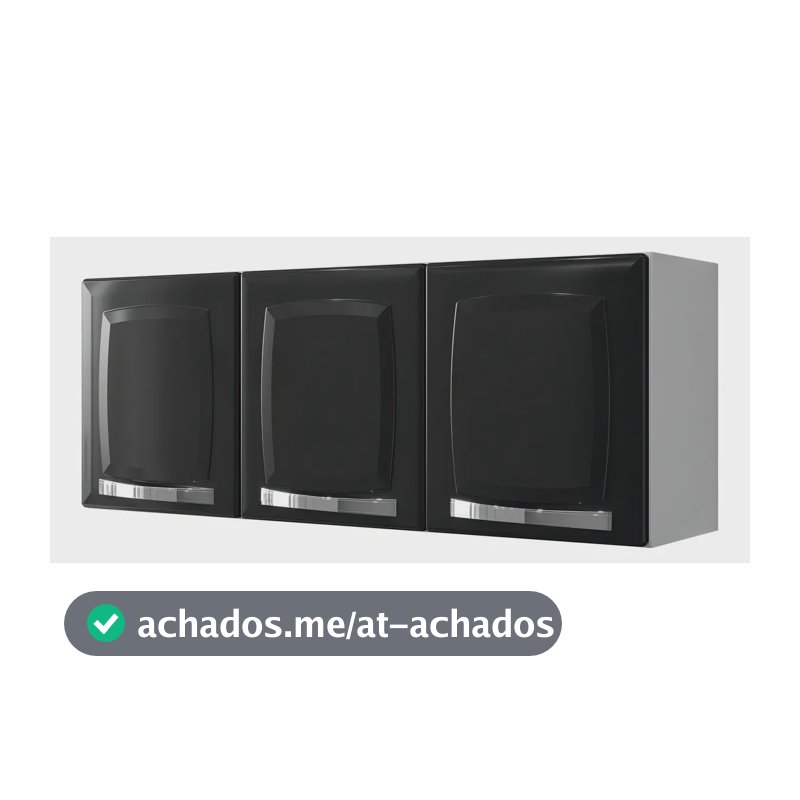 Armário Para Cozinha 3 Portas Rose Itatiaia Af
