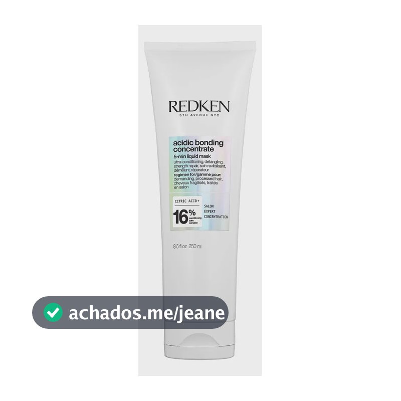Máscara ABC Reparação Cabelo Danificado Acidic Bonding Concentrate 250ml Redken