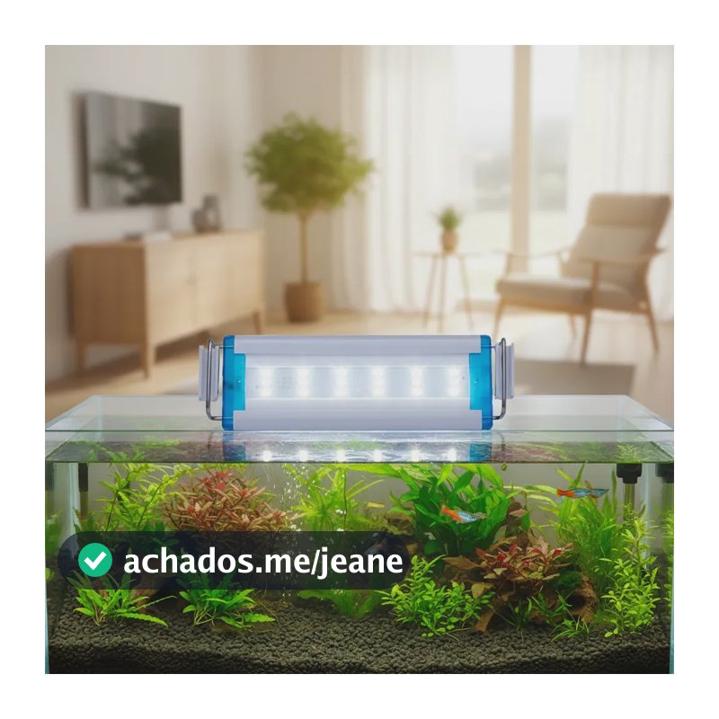 Luminária LED Kintons KT-LED FITTING 300L 7W Bivolt Ajustável Aquário 22-35cm