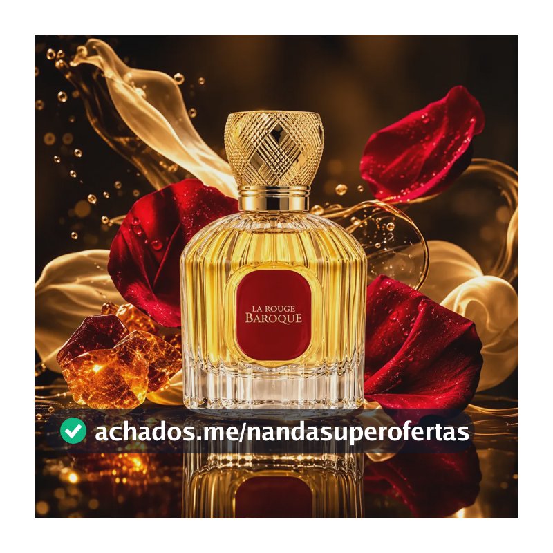 Perfume Árabe La Rouge Baroque Maison Alhambra  Edp 100 Ml