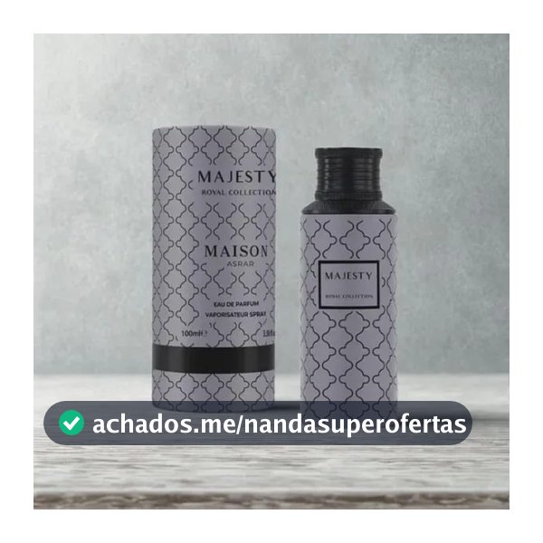 Perfume Árabe Maison Asrar Majesty 100ml Edp