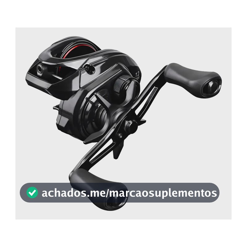 Nova Carretilha Daiwa Pt 300hl - 2025 - Drag 13kg Preto Esquerdo