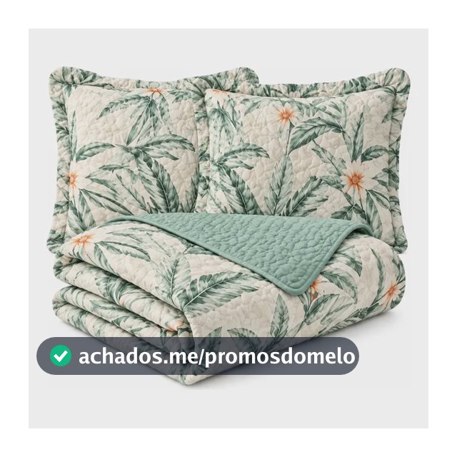 Kit Colcha Cobre Leito Solteiro 2 Peças Dupla Face 150 Fios