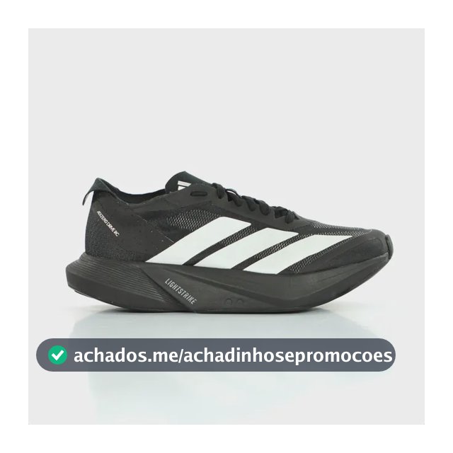 Tênis adidas Adizero Corrida Energy Drive Rc Leve Rods Preto Preto 36 Br