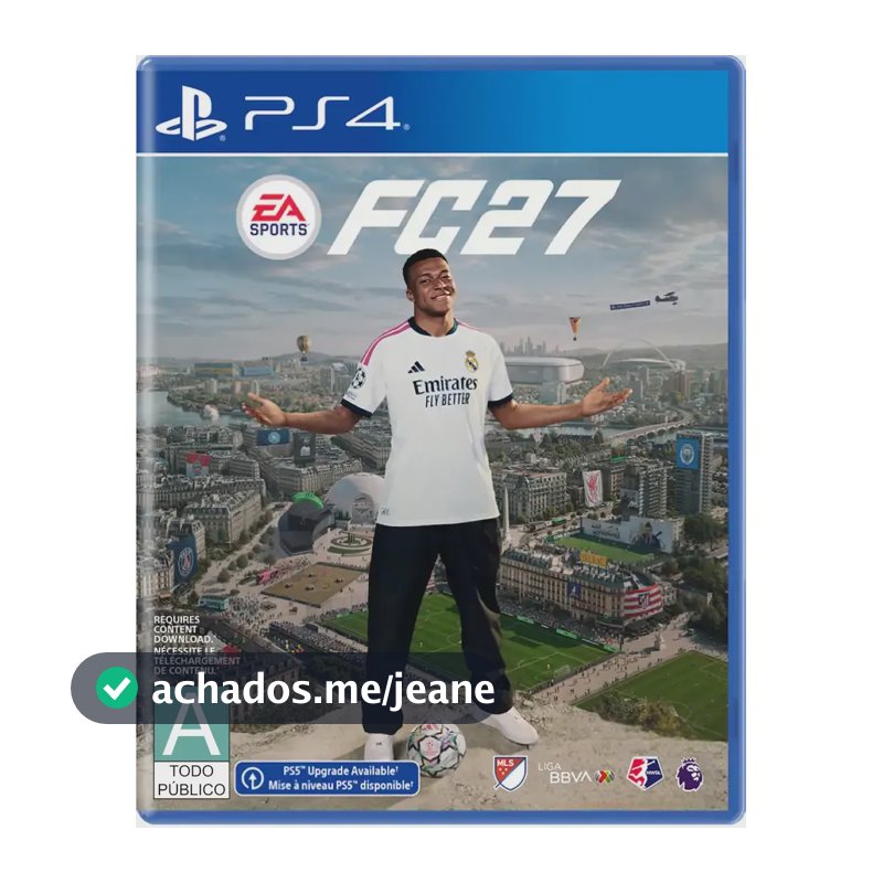 Ea Sports Fc 27 - Ps4 Físico