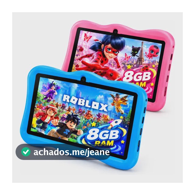 Tablet Infantil 7  Android 14 Octa-core 128gb 8gb Wi-fi Azul