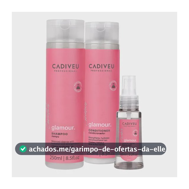Cadiveu Professional Kit Glamour (3 Produtos)