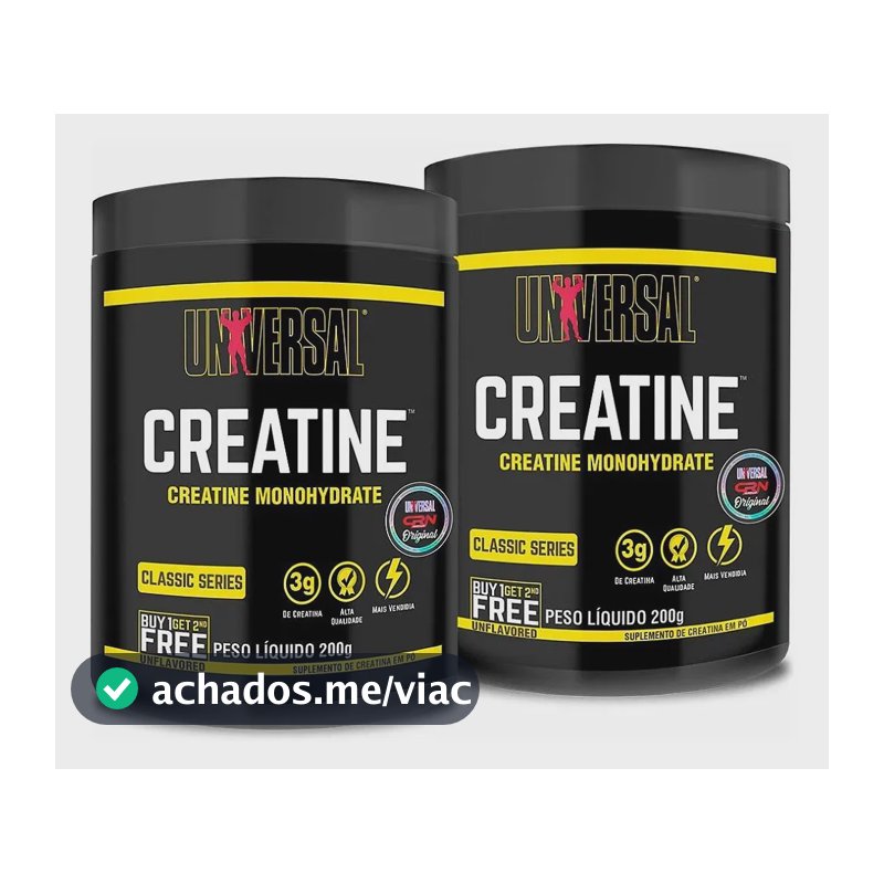 Suplemento Em Pó Universal Combo Creatina 400g (200g+200g) Universal Nutrition