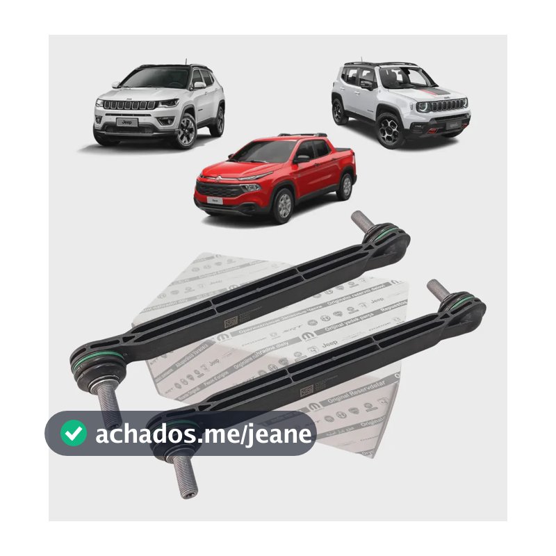 Par Bieleta Suspensão Original Fiat Toro Renegade Compass
