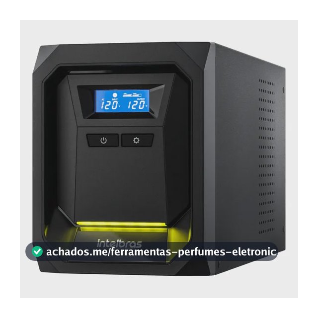 Nobreak Gamer Intelbras Ultimate 1000va 8 Tomadas Outlet Preto