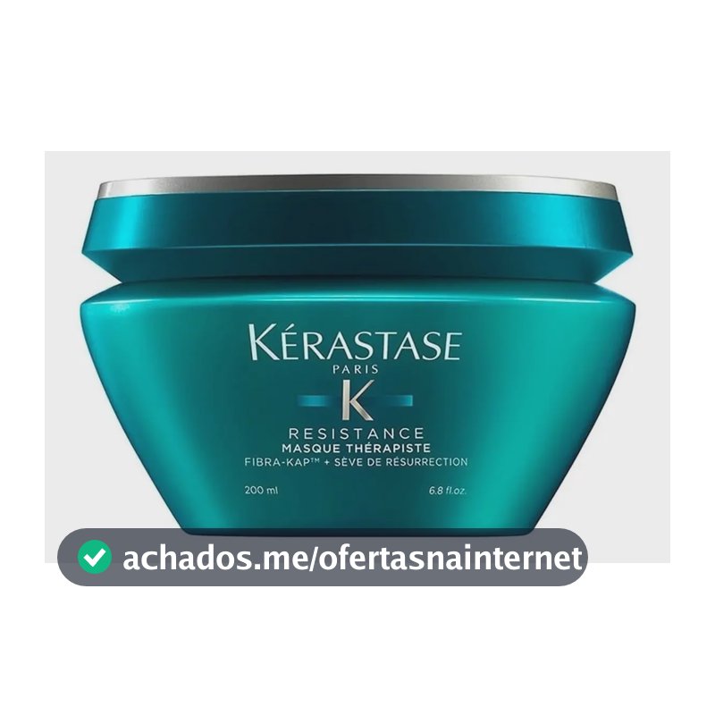 Máscara de Reconstrução Profunda para Cabelos Danificados, Força e Elasticidade Résistance Thérapiste Kérastase 200ml