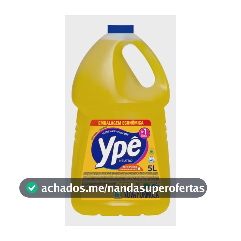 Detergente Ypê Neutro 5 Litros
