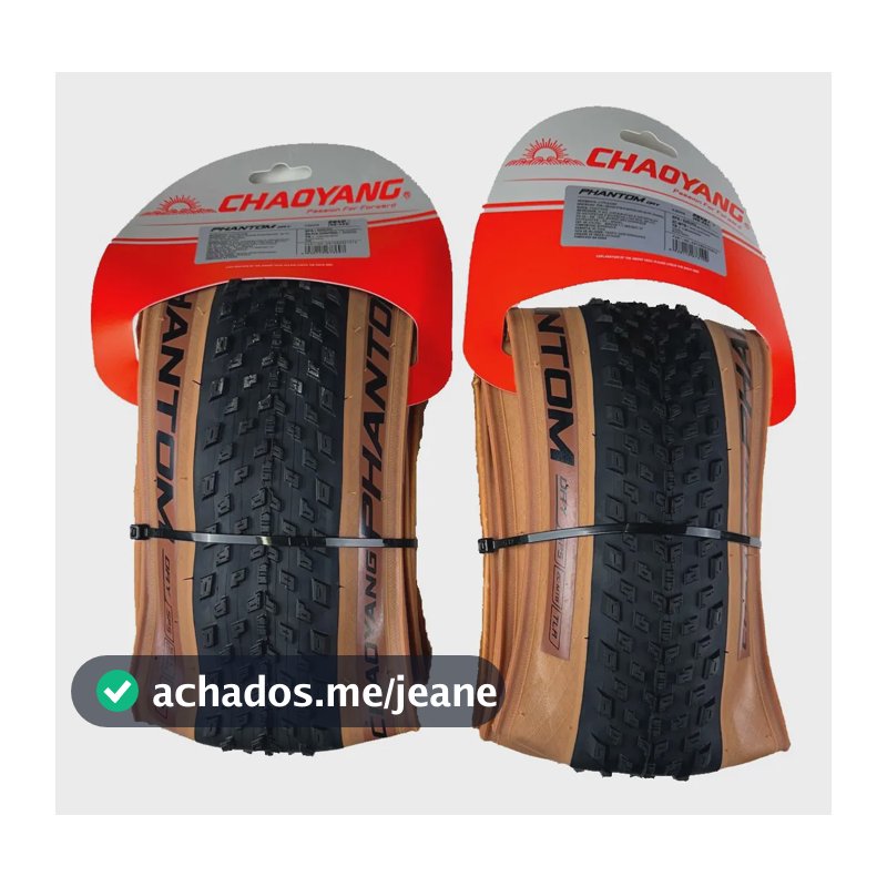 Par Pneu Mtb Chaoyang Phantom Dry Aro 29x2.30 Tbl Fx Bege