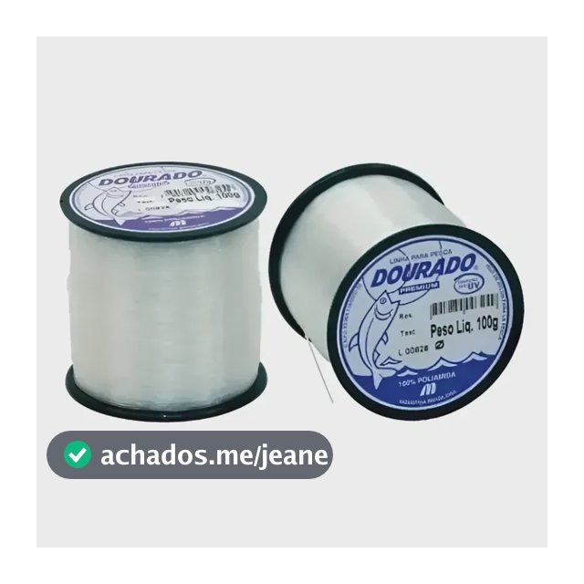 Linha Pesca Dourado 100 Gramas Monofilamento Mazzaferro