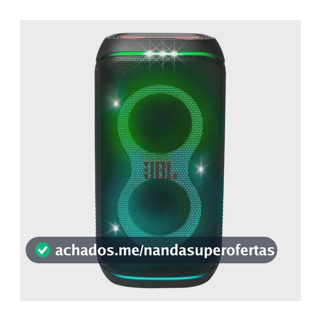 Caixa De Som Jbl Partybox Club 120 Bluetooth Amplificada Preto Bivolt
