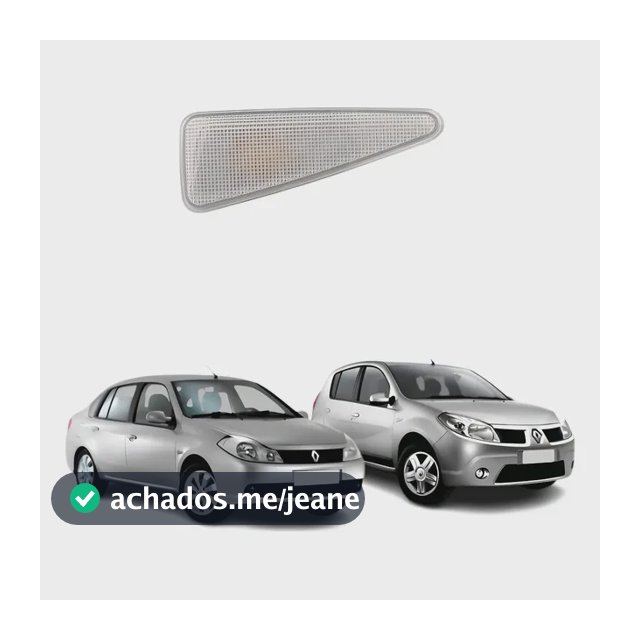 Pisca Paralama Lateral Seta Sandero Symbol 08 Á 14 Orig. Ftm